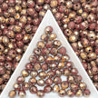 (P15) Picasso 6mm Faceted Cut Round Beads | Jewelry Making Supplies for DIY Bracelets & Necklaces