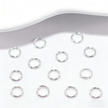 (JF12)18K Gold Smooth Jump Rings - Durable Split Rings for Bracelet & Necklace Making