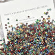 (CZ11) MIYUKI 3mm Picasso Mixed Color Seed Beads - DIY Jewelry Making Supplies