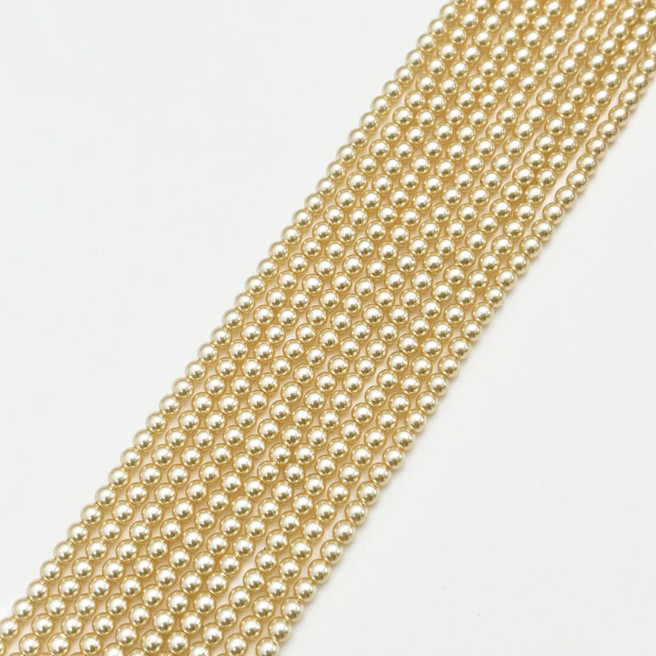 (H4) Shiny Galaxy Pearl 3mm For Jewelry Making supplies