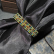 Czech Picasso Super-Duo Bead Bracelet