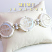 K41 Moonlit Mushroom Glass Station Bracelet