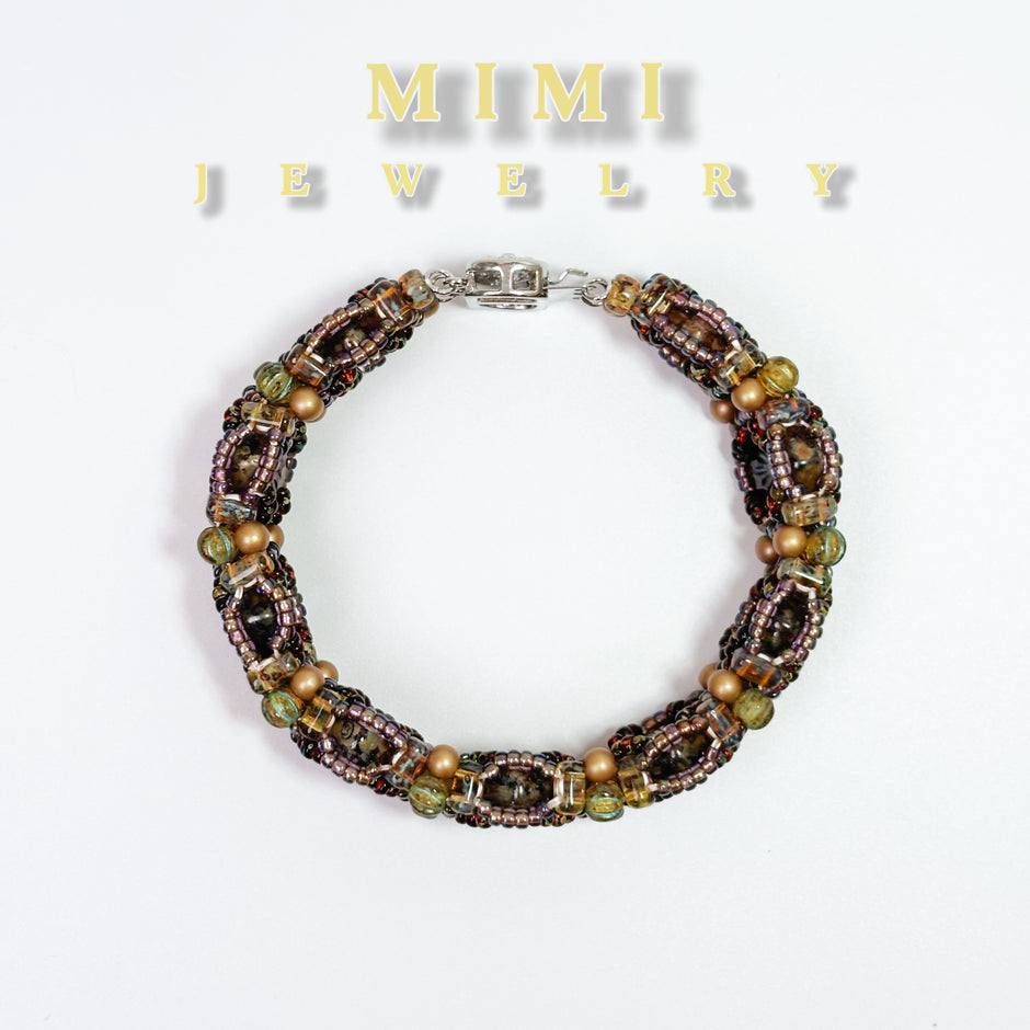 K36 Vintage Starburst Beaded Style (advanced level)