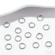 (JF12)18K Gold Smooth Jump Rings - Durable Split Rings for Bracelet & Necklace Making