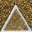 (P5) 4mm Picasso Round Beads, DIY Jewelry Loose Beads
