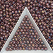 (P5) 4mm Picasso Round Beads, DIY Jewelry Loose Beads
