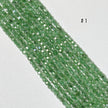 2.5mm Cube Zirconia Beads - Small Faceted Spacer Beads for Jewelry Making