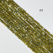 2.5mm Cube Zirconia Beads - Small Faceted Spacer Beads for Jewelry Making