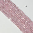 2.5mm Cube Zirconia Beads - Small Faceted Spacer Beads for Jewelry Making