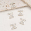 (JF5) Luxury Micro Pave Zirconia Multi-Strand Clasp - 18K Gold Plated Jewelry Connector