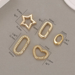 (JF20) Assorted Shape Lobster Snap Hooks - Unique Metal Spring Clasps for DIY Jewelry & Keychains