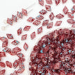 (P11) 2-hole Diamond-Duo Glass Beads For Jewelry Making