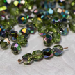 6mm Multi Color Fire Polished Beads