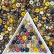 (T14) Promotion 6mm Picasso Donut Bead Loose Beads For Jewelry Making
