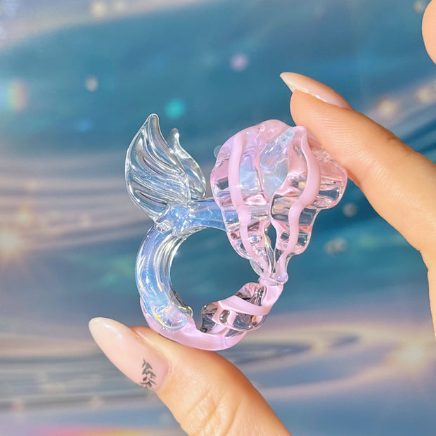 MLP Ring of Fleur de lis (Leave Message of Ring Size When Checking out)