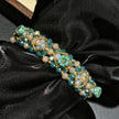 Picasso Hawaiian Flower Bracelet - Opal Faceted Glass Crystal Handmade Jewelry