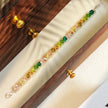 (K4) Prism Ombre DIY Bracelet Kit – 6mm K9 Crystal Bicone & 11/0 TOHO Seed Bead Making Set
