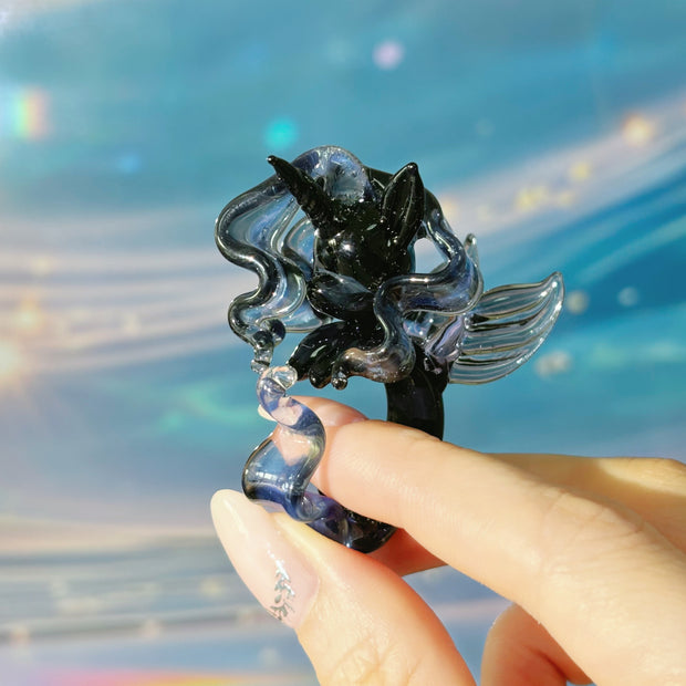 MLP Ring Of Princess Luna (Leave Message of Ring Size When Checking out)