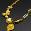 (N16) Czech Glass Autumn Whispers Handmade Necklace
