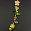 (N31) Spring Garden Tulip Handmade Czech Glass Necklace