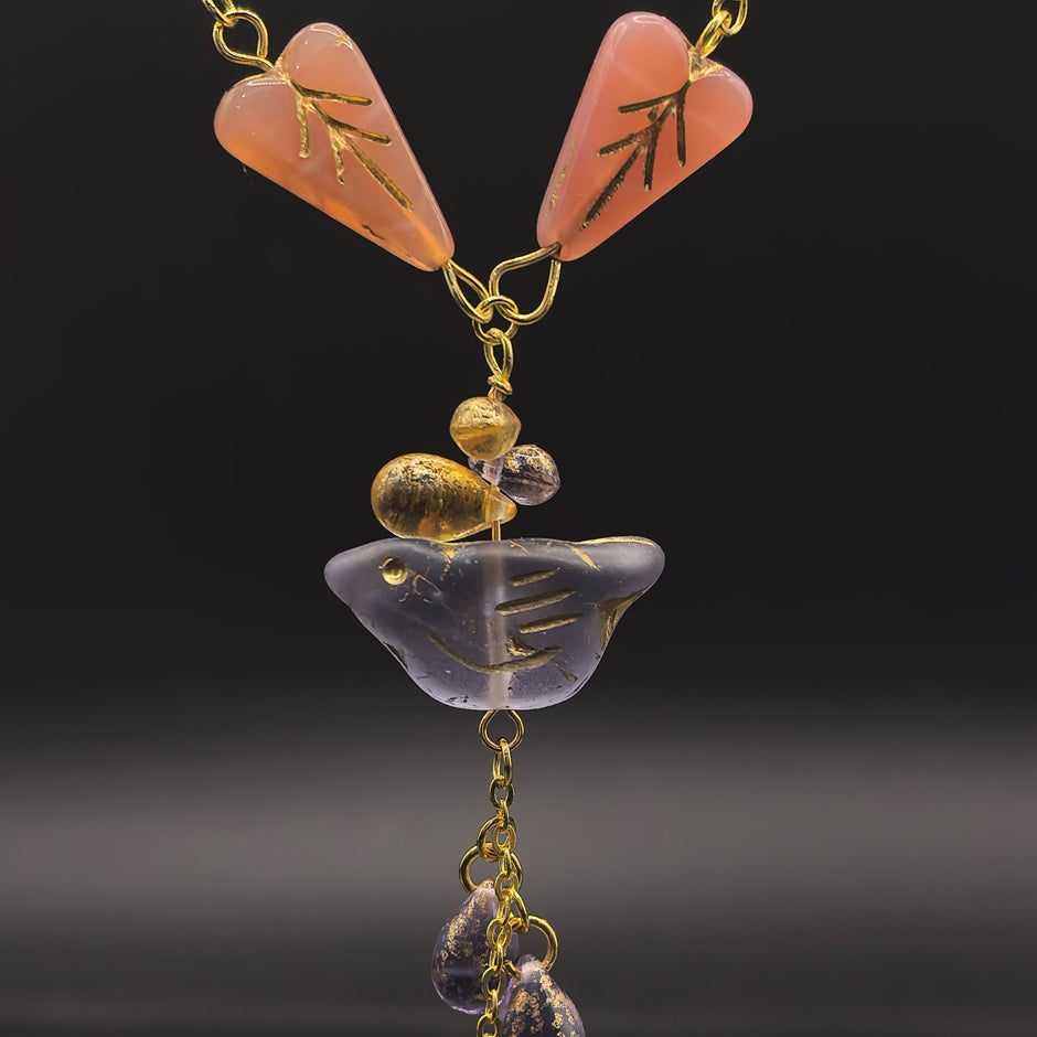 (N15) Fairycore Floral Bird