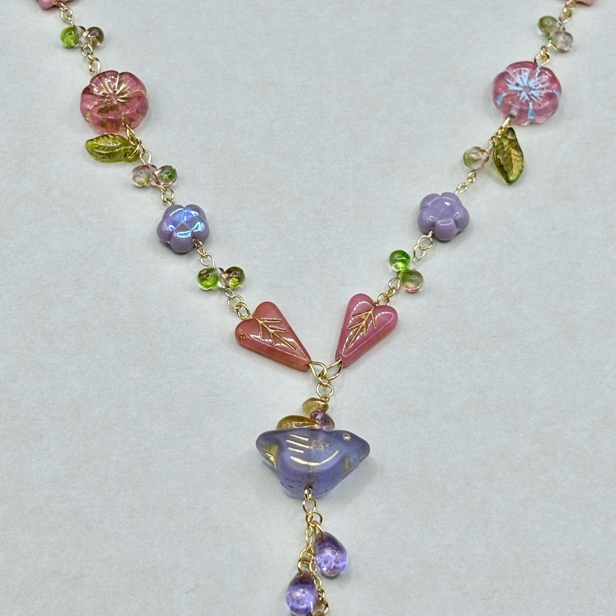 (N15) Fairycore Floral Bird