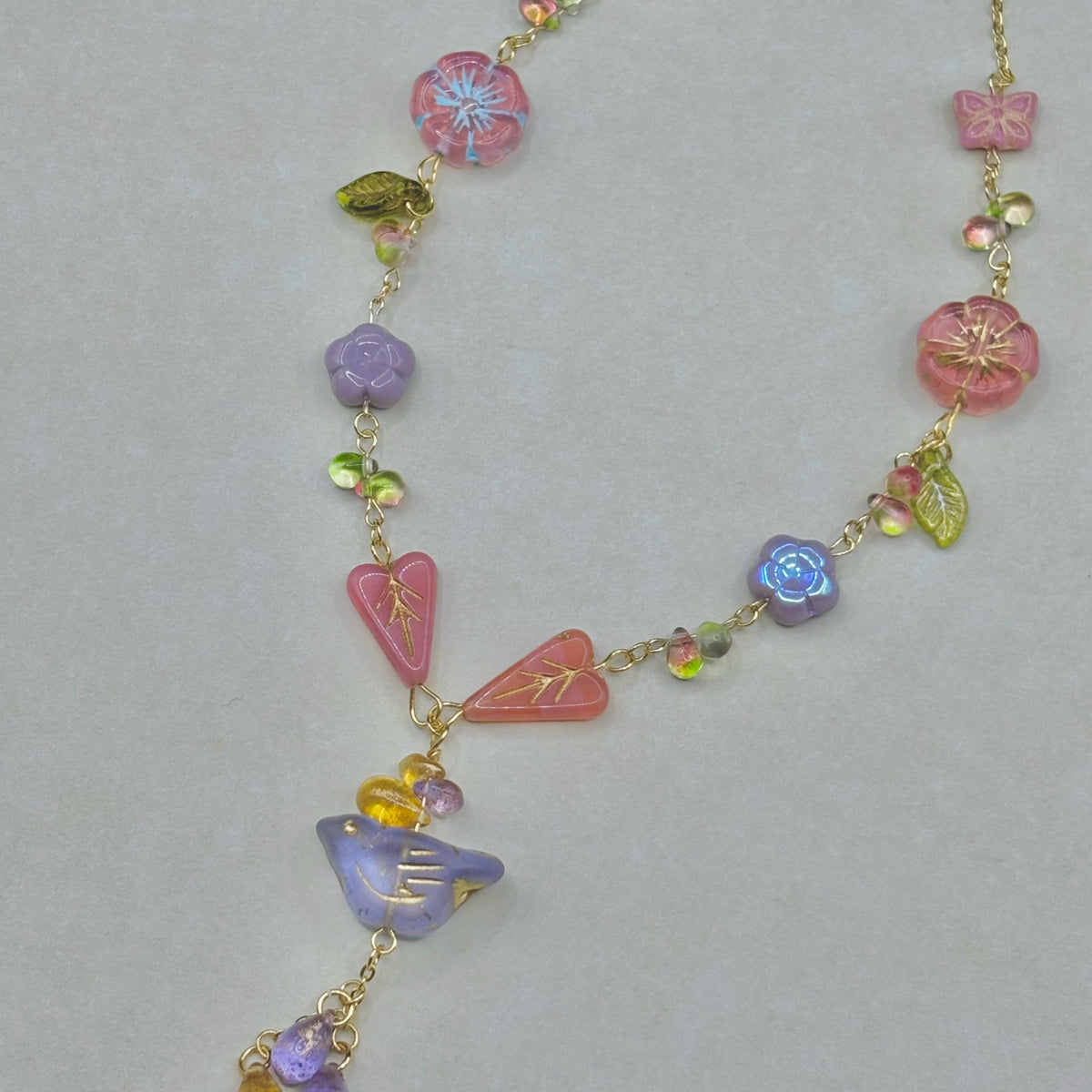 (N15) Fairycore Floral Bird