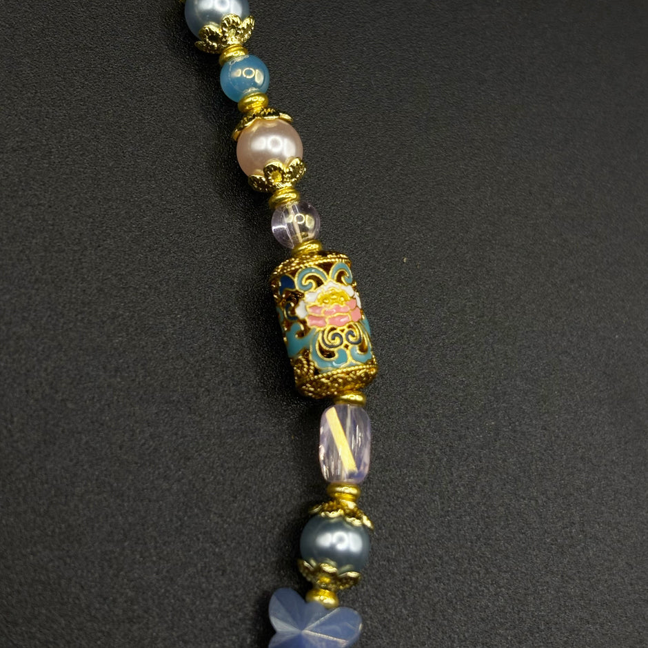 Gilt Enamel Butterfly