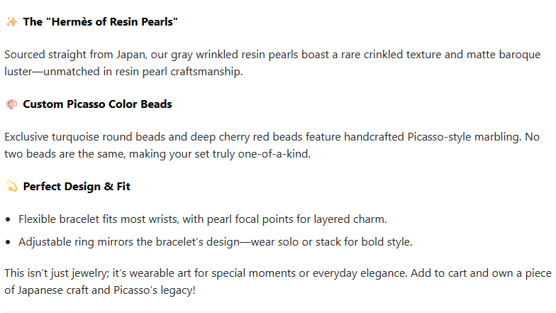 Luxury Wrinkled Pearl Picasso Jewelry