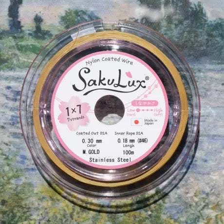 (B3)Japanese soft gold wire