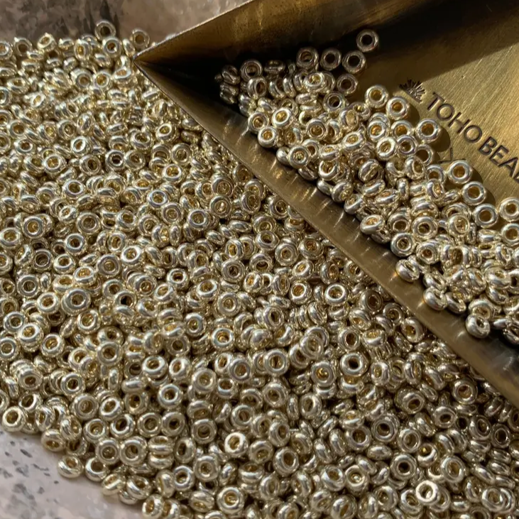 (JF1) TOHO 11/0, 8/0, 6/0 Demi (Donut Spacer) Beads - Japanese Spacer Beads